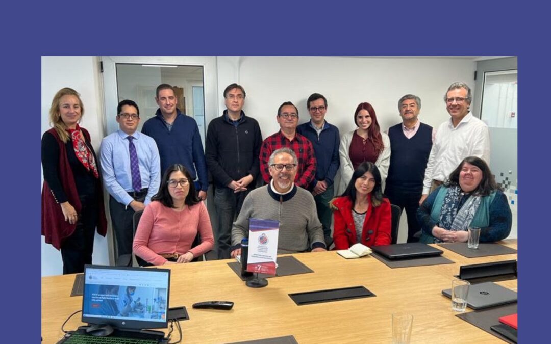 Reunión con autoridades y profesores de la Escuela de Negocios y Economía de la PUCV