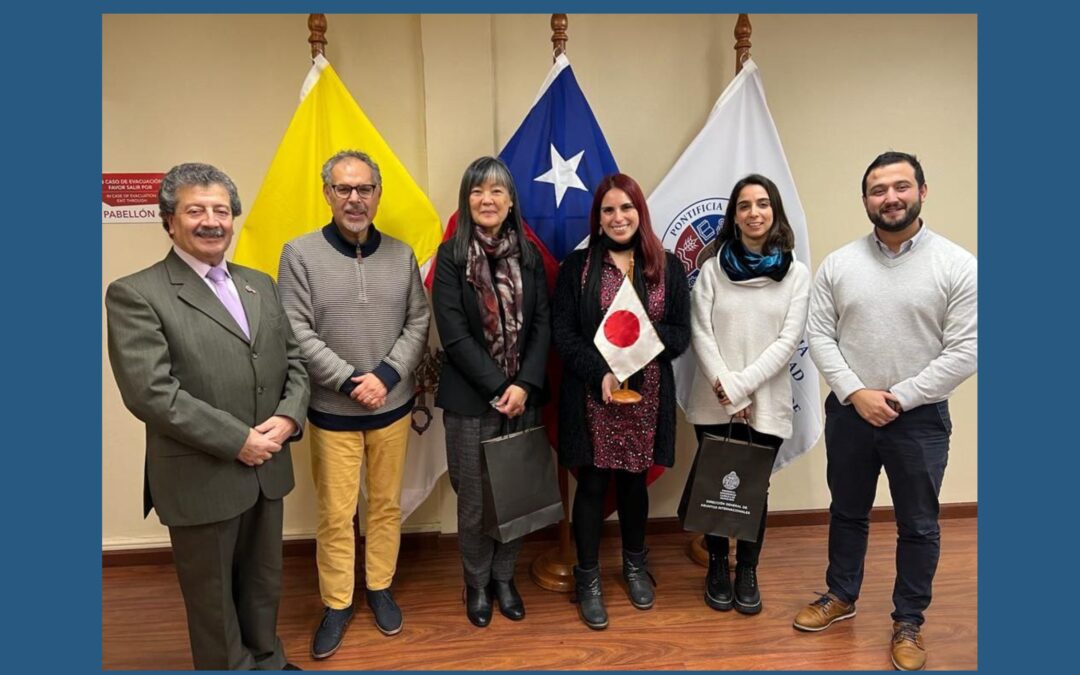 PUCV a través de su Dirección General de Asuntos Internacionales, tuvo una reunión con la Agencia de Cooperación Internacional del Japón (JICA) en Chile.