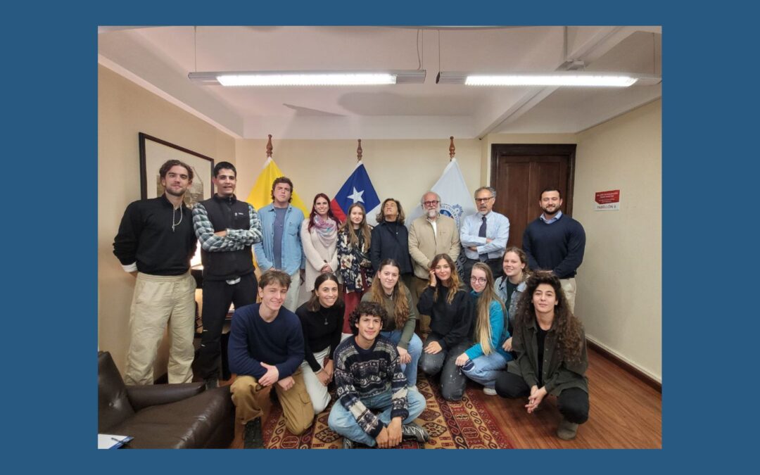 Pontificia Universidad Católica de Valparaíso recibe  a estudiantes de intercambio de Italia