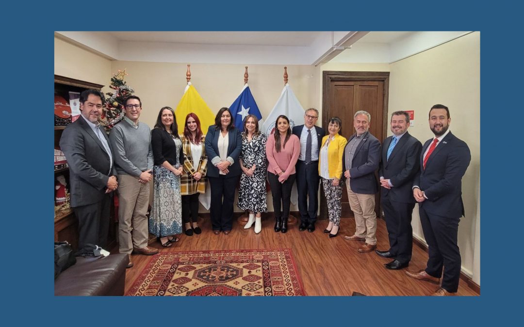 La PUCV fortalece la internacionalización con la vista de una distinguida delegación costarricense encabezada por la Embajadora de Costa Rica en Chile