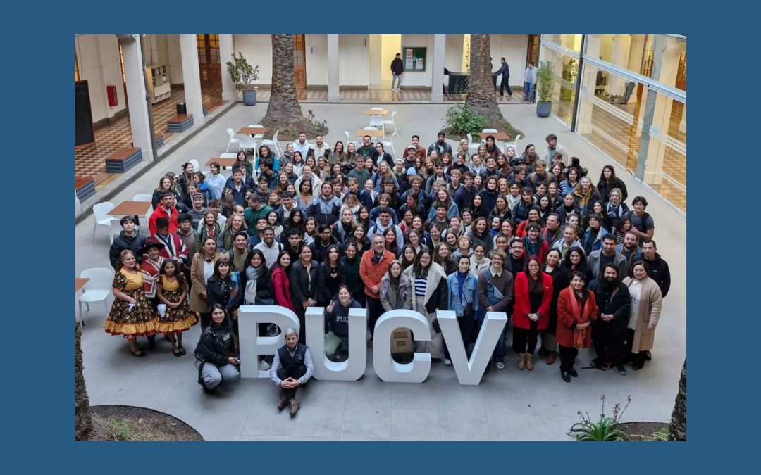 La PUCV da la bienvenida a estudiantes internacionales en ceremonia de recepción