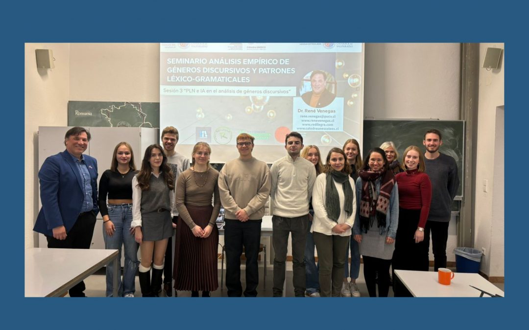 Director de CELE PUCV, René Venegas, dicta seminario en la Universidad de Heidelberg