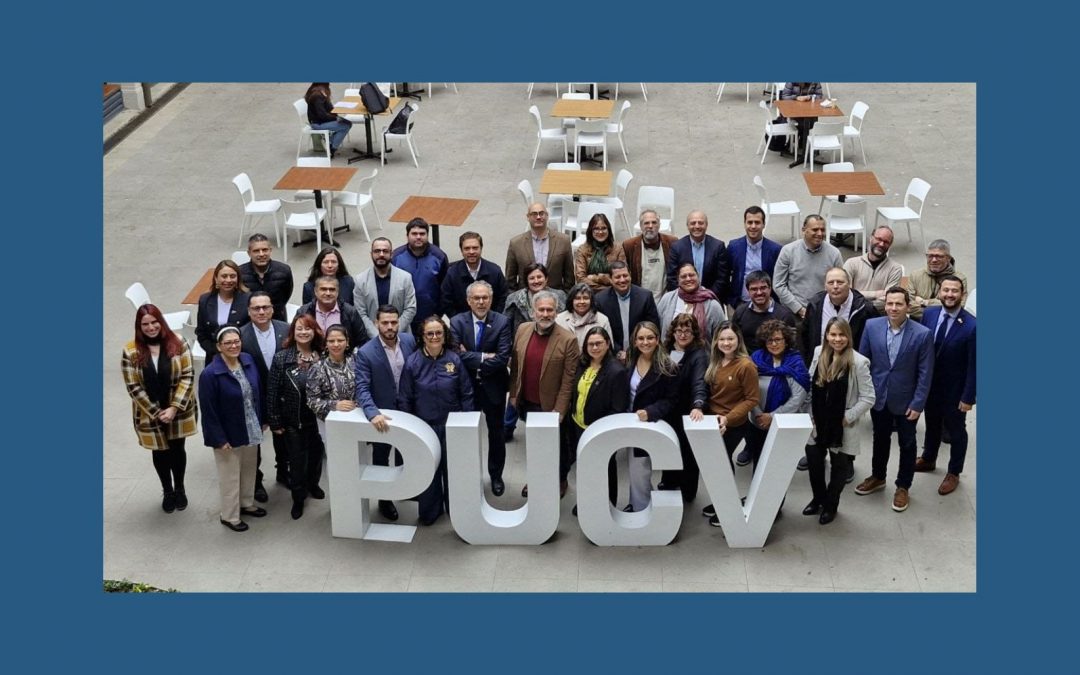 La Pontificia Universidad Católica de Valparaíso recibió la visita de una delegación de la Red Colombiana de Posgrados