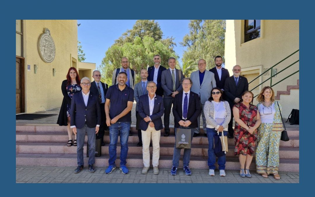 Reunión bilateral entre la Pontificia Universidad Católica de Valparaíso y la Università degli Studi della Tuscia